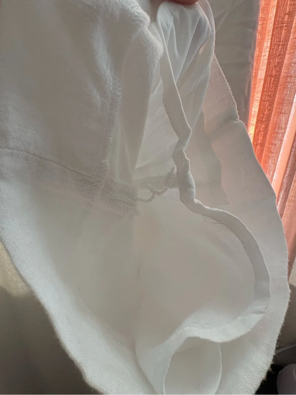 A&F Sloane Linen-Blend Tailored Wide Leg Pant
